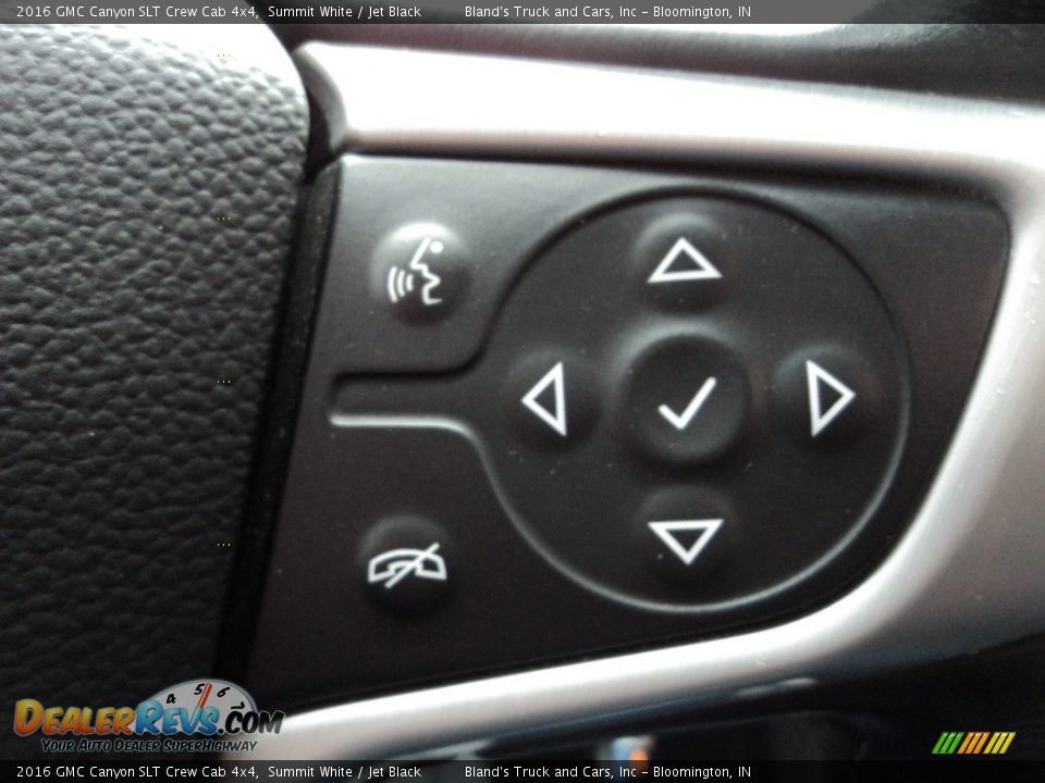 2016 GMC Canyon SLT Crew Cab 4x4 Summit White / Jet Black Photo #17