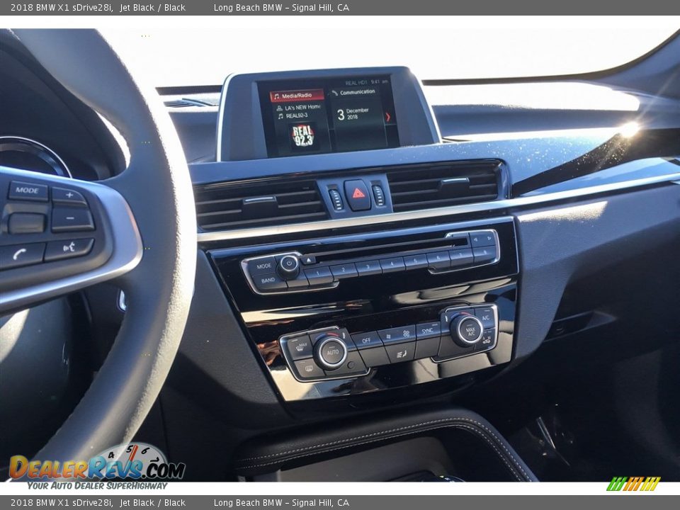 2018 BMW X1 sDrive28i Jet Black / Black Photo #6