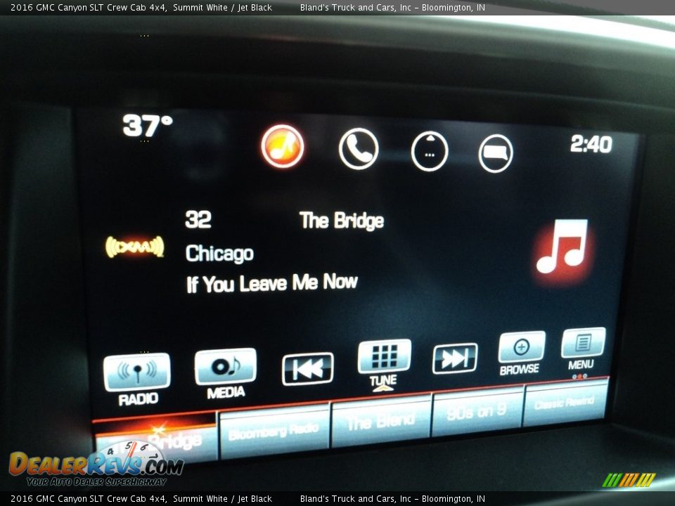 2016 GMC Canyon SLT Crew Cab 4x4 Summit White / Jet Black Photo #18