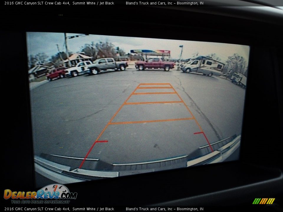 2016 GMC Canyon SLT Crew Cab 4x4 Summit White / Jet Black Photo #19