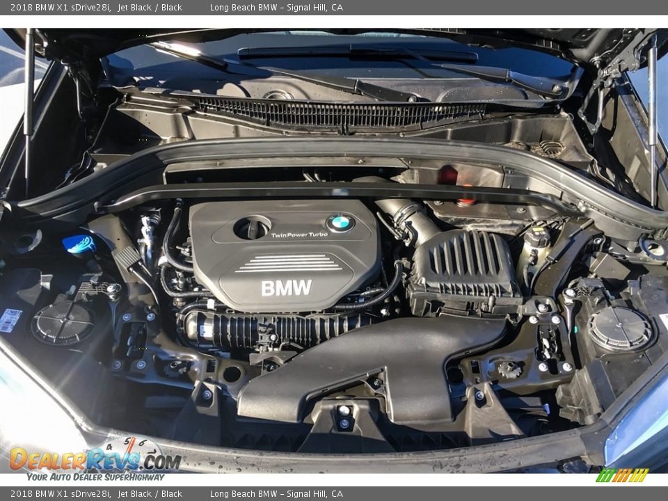 2018 BMW X1 sDrive28i Jet Black / Black Photo #8