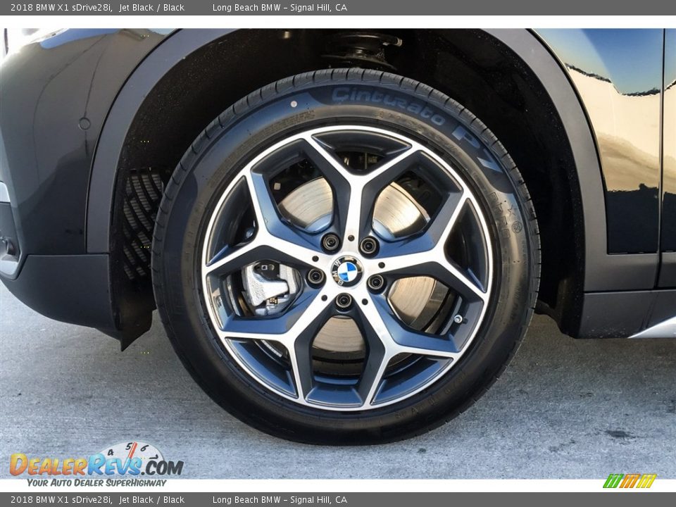 2018 BMW X1 sDrive28i Jet Black / Black Photo #9
