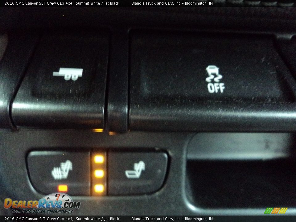 2016 GMC Canyon SLT Crew Cab 4x4 Summit White / Jet Black Photo #22