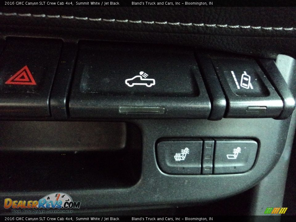 2016 GMC Canyon SLT Crew Cab 4x4 Summit White / Jet Black Photo #23