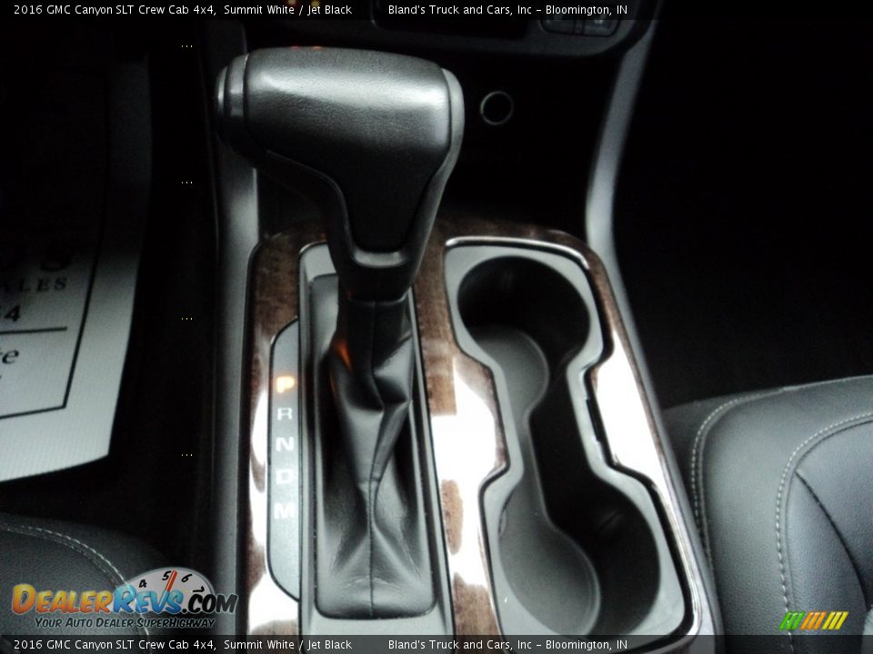 2016 GMC Canyon SLT Crew Cab 4x4 Summit White / Jet Black Photo #24