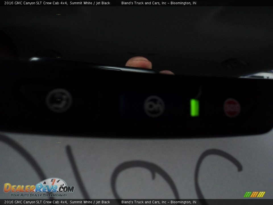 2016 GMC Canyon SLT Crew Cab 4x4 Summit White / Jet Black Photo #25