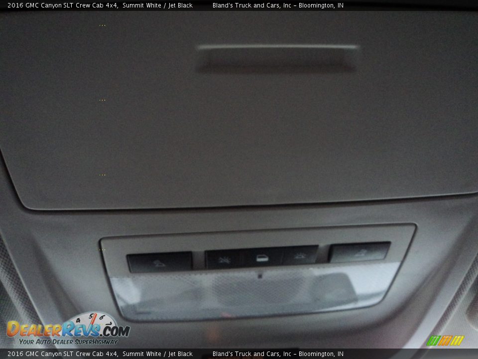 2016 GMC Canyon SLT Crew Cab 4x4 Summit White / Jet Black Photo #26