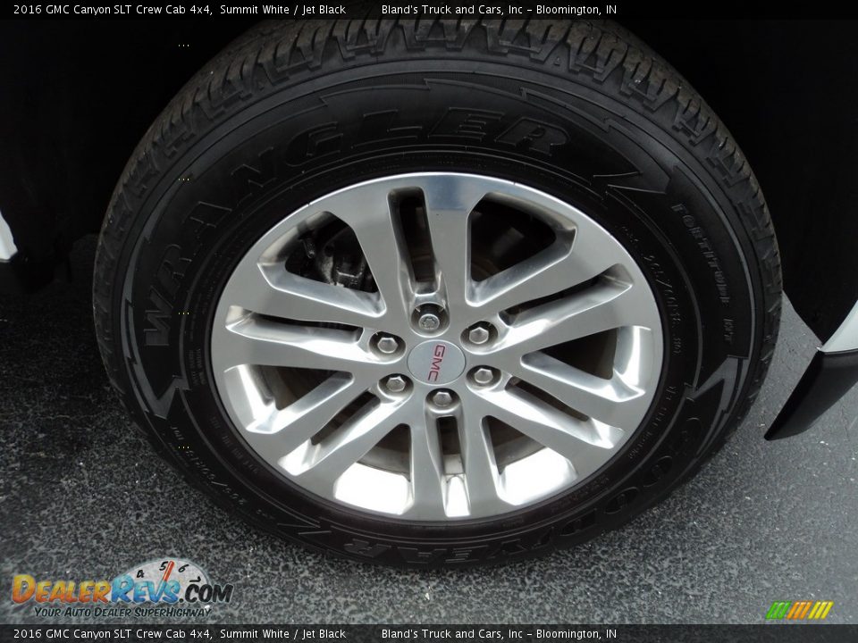 2016 GMC Canyon SLT Crew Cab 4x4 Summit White / Jet Black Photo #28