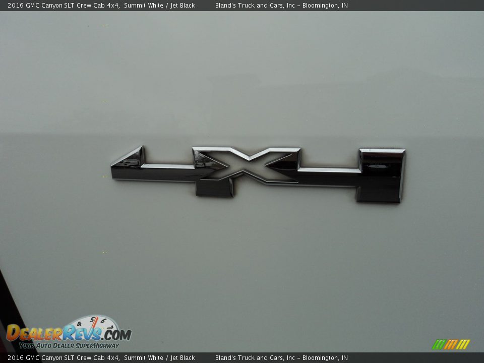 2016 GMC Canyon SLT Crew Cab 4x4 Summit White / Jet Black Photo #29