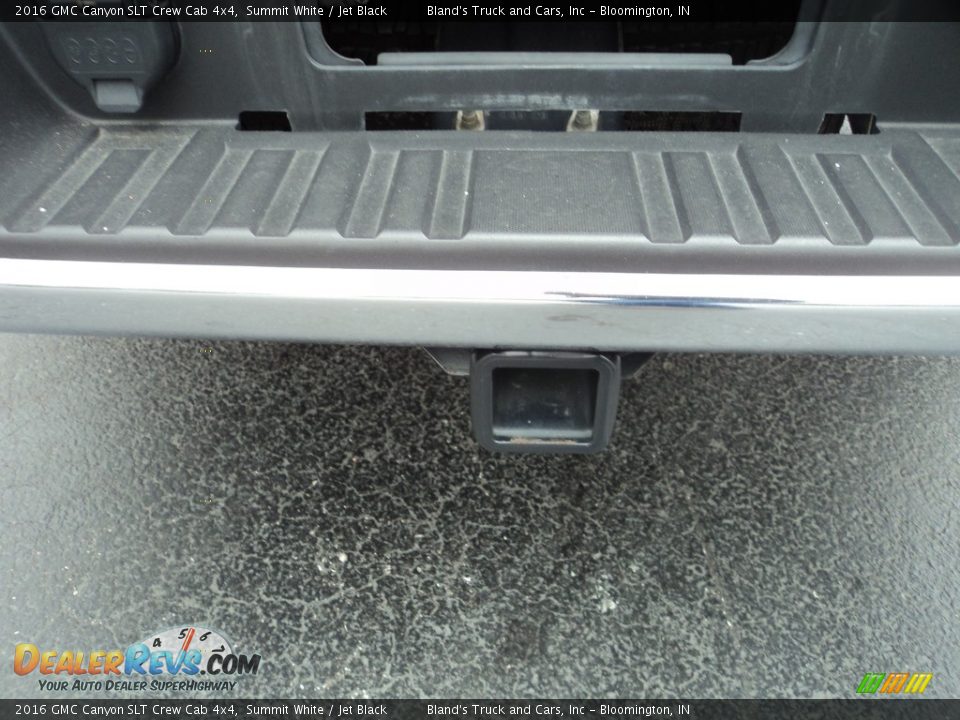 2016 GMC Canyon SLT Crew Cab 4x4 Summit White / Jet Black Photo #32