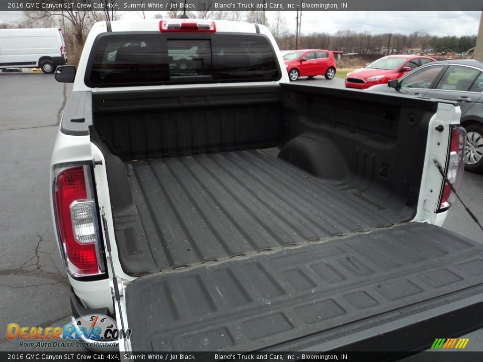 2016 GMC Canyon SLT Crew Cab 4x4 Summit White / Jet Black Photo #33