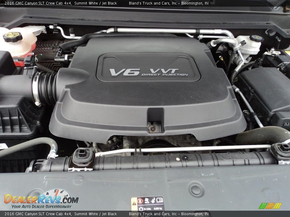 2016 GMC Canyon SLT Crew Cab 4x4 Summit White / Jet Black Photo #34