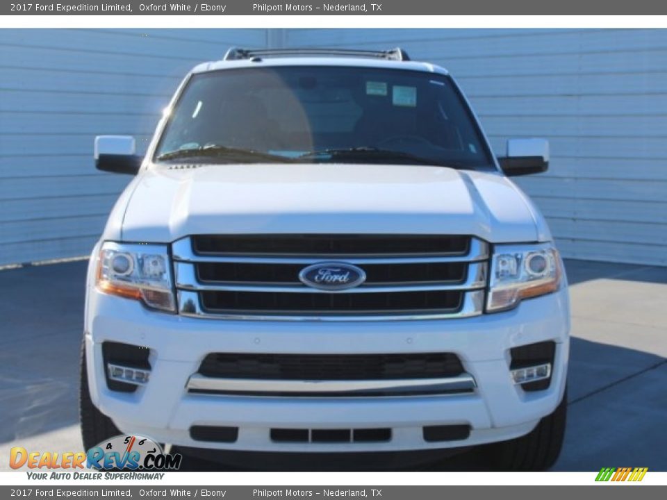 2017 Ford Expedition Limited Oxford White / Ebony Photo #3