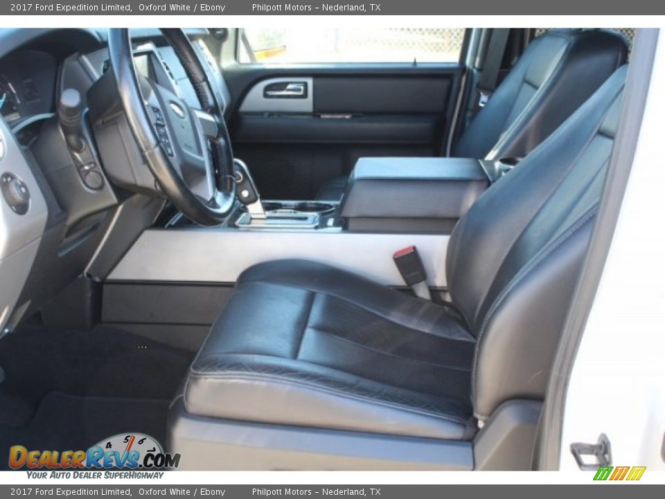 2017 Ford Expedition Limited Oxford White / Ebony Photo #10