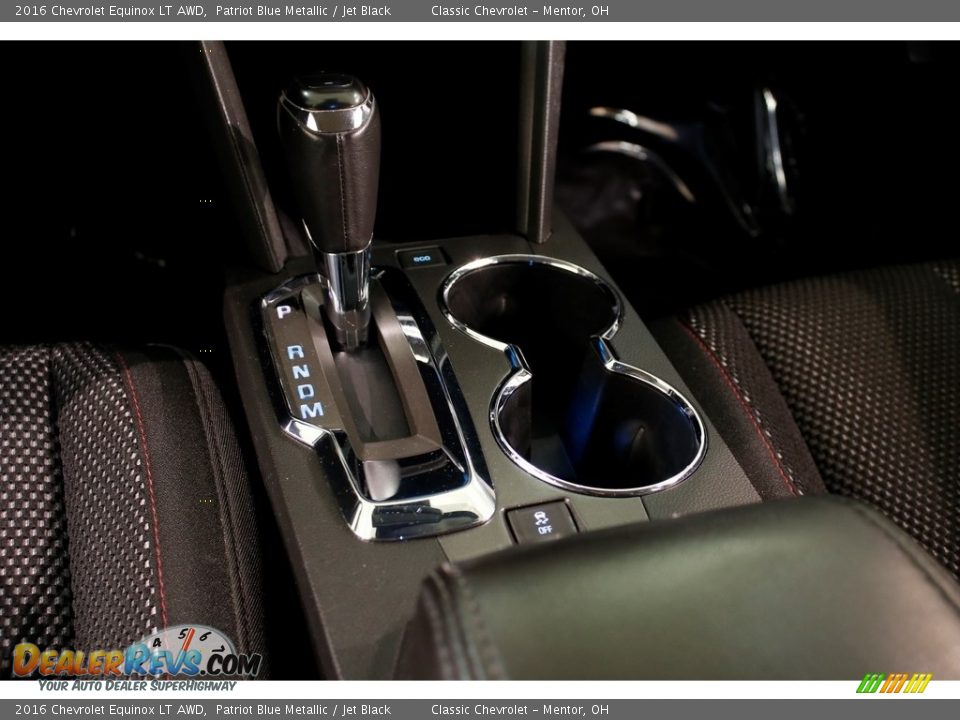 2016 Chevrolet Equinox LT AWD Patriot Blue Metallic / Jet Black Photo #12