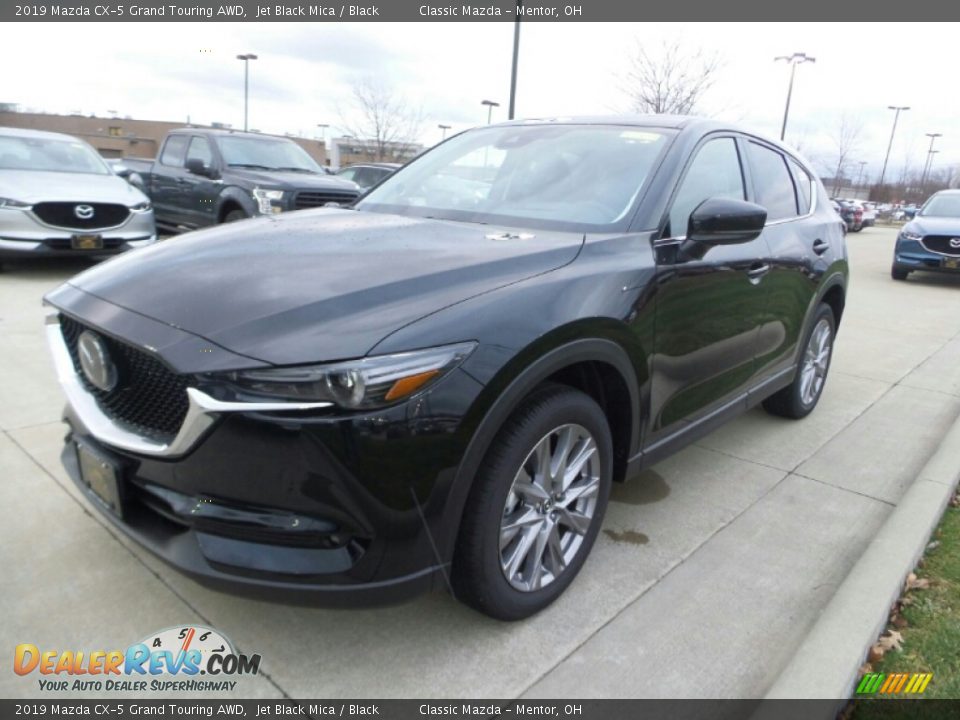 2019 Mazda CX-5 Grand Touring AWD Jet Black Mica / Black Photo #1