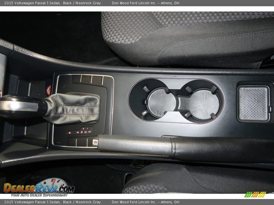 2015 Volkswagen Passat S Sedan Black / Moonrock Gray Photo #24