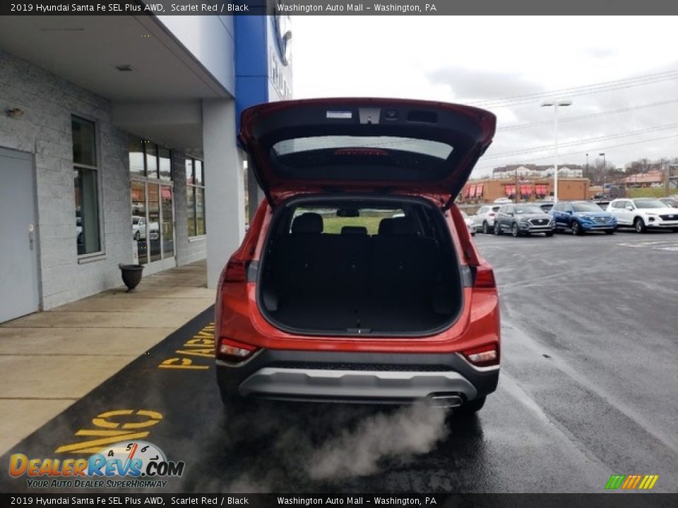 2019 Hyundai Santa Fe SEL Plus AWD Scarlet Red / Black Photo #11