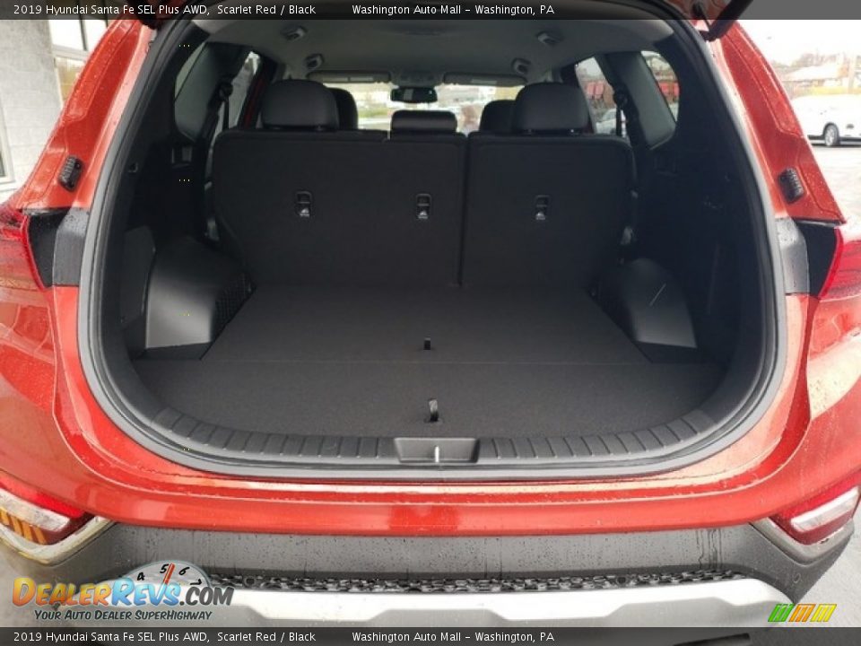 2019 Hyundai Santa Fe SEL Plus AWD Scarlet Red / Black Photo #12