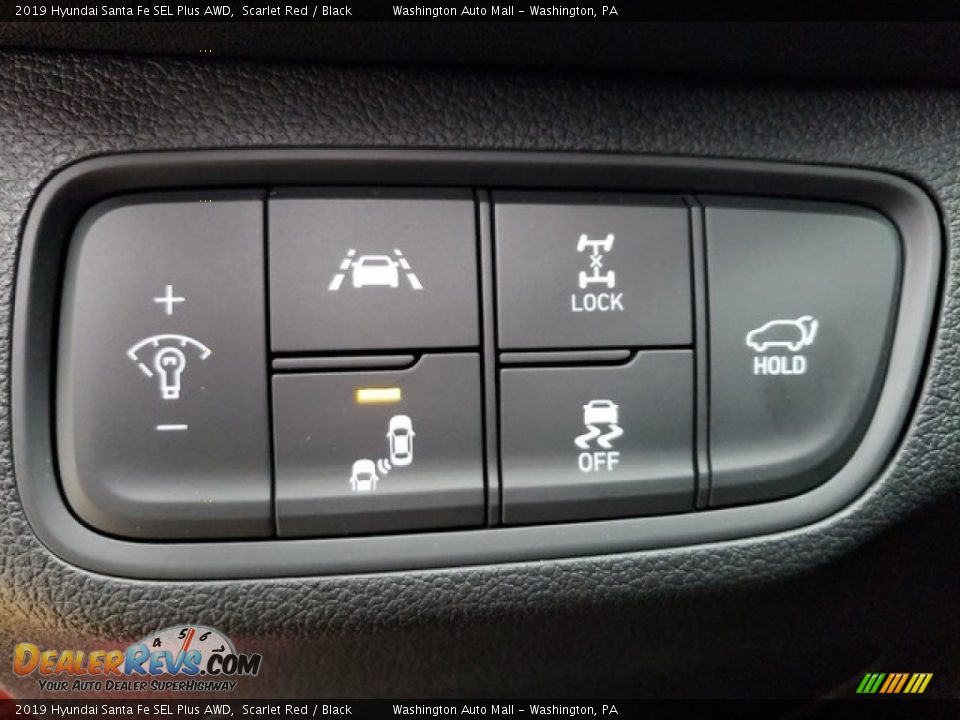 2019 Hyundai Santa Fe SEL Plus AWD Scarlet Red / Black Photo #18