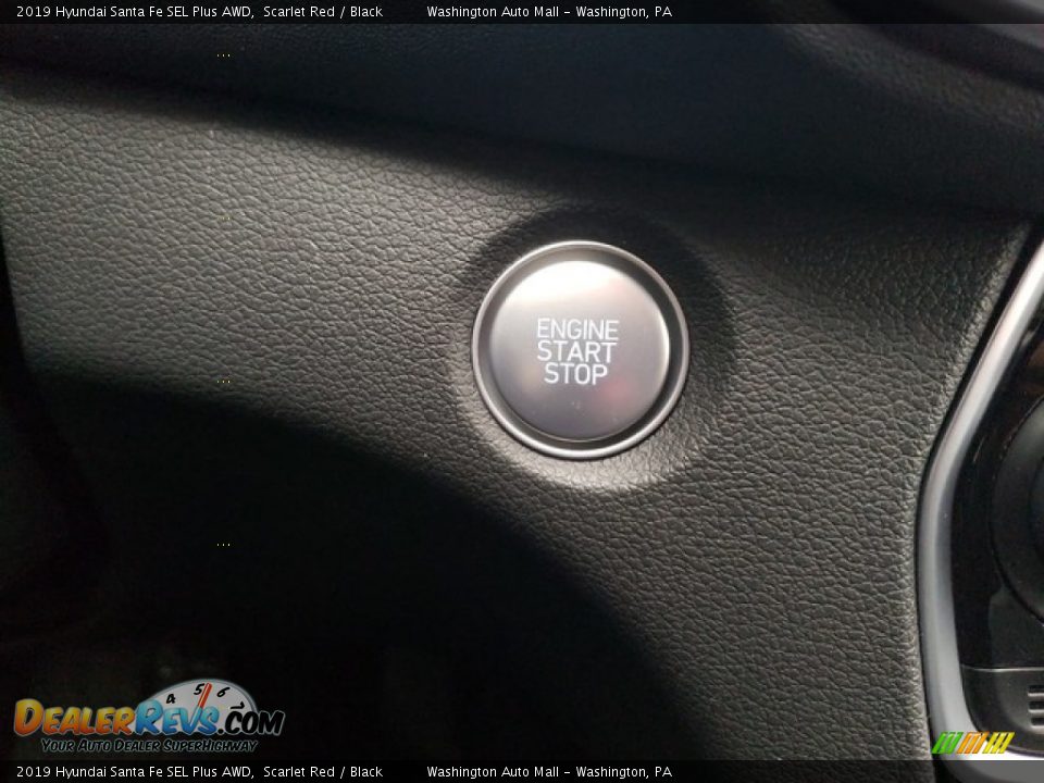 2019 Hyundai Santa Fe SEL Plus AWD Scarlet Red / Black Photo #25