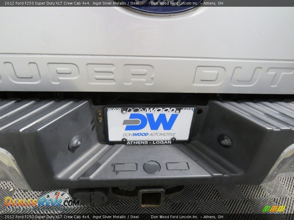 2012 Ford F250 Super Duty XLT Crew Cab 4x4 Ingot Silver Metallic / Steel Photo #13