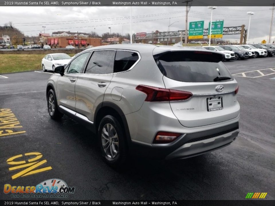 2019 Hyundai Santa Fe SEL AWD Symphony Silver / Black Photo #5