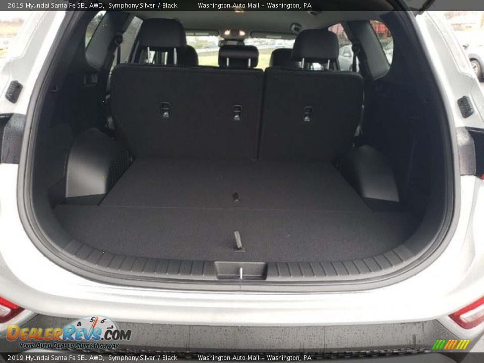 2019 Hyundai Santa Fe SEL AWD Symphony Silver / Black Photo #12
