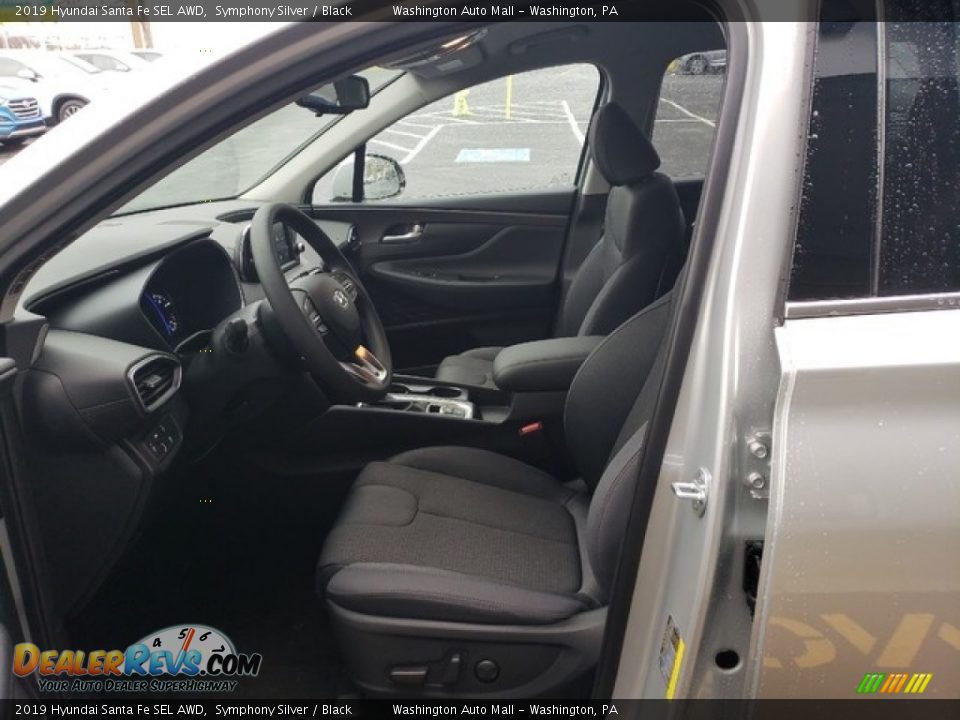 2019 Hyundai Santa Fe SEL AWD Symphony Silver / Black Photo #13