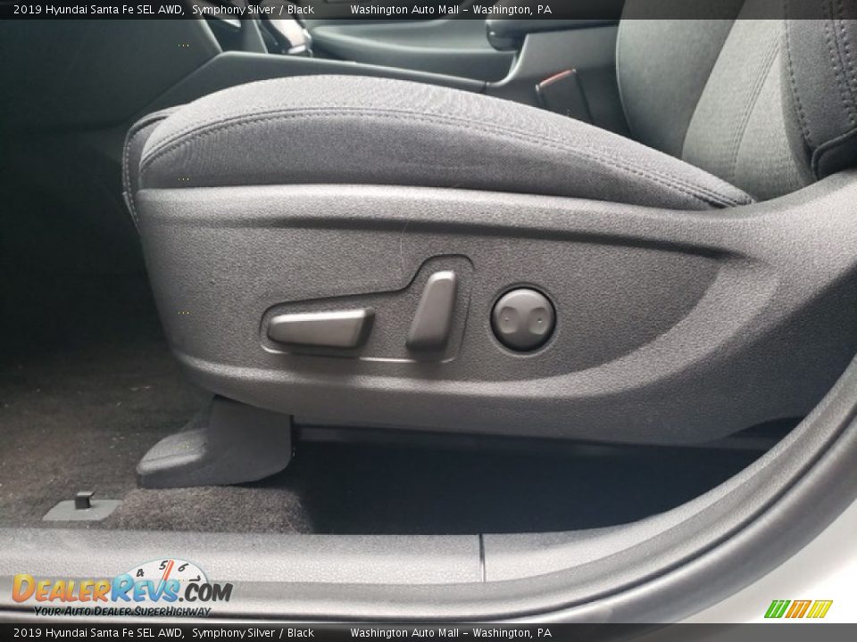 2019 Hyundai Santa Fe SEL AWD Symphony Silver / Black Photo #16