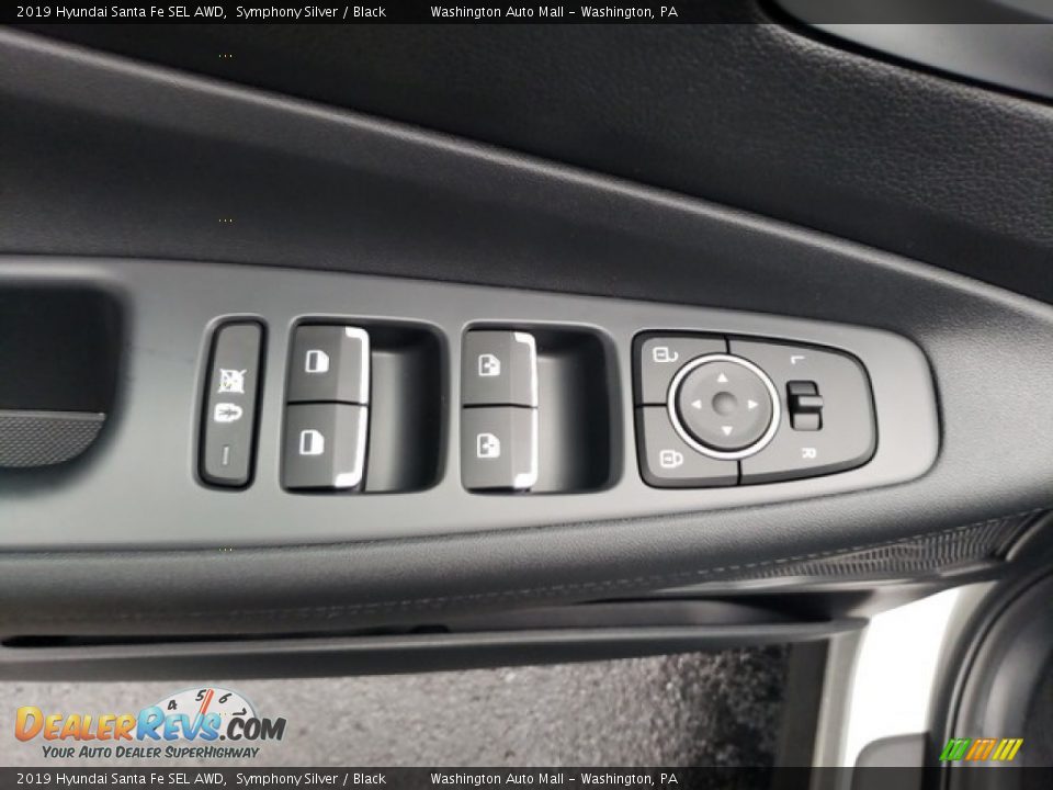 2019 Hyundai Santa Fe SEL AWD Symphony Silver / Black Photo #17
