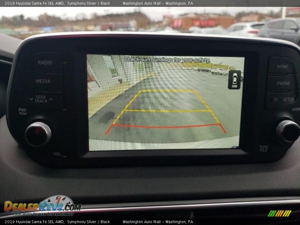 2019 Hyundai Santa Fe SEL AWD Symphony Silver / Black Photo #22