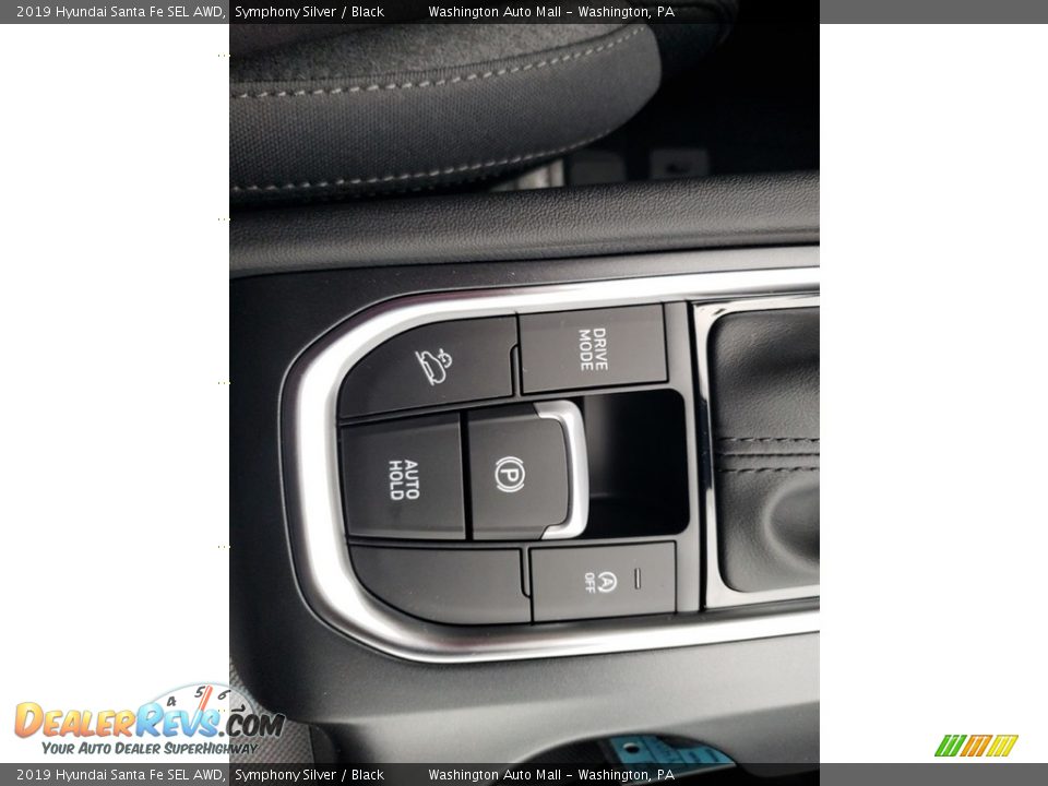 2019 Hyundai Santa Fe SEL AWD Symphony Silver / Black Photo #24