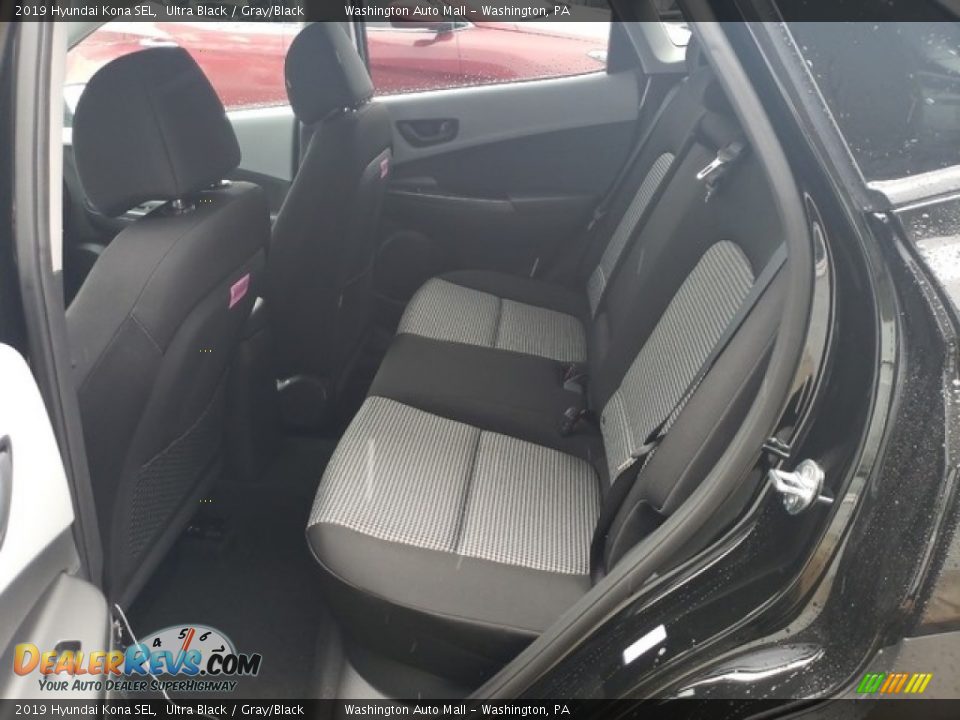 Rear Seat of 2019 Hyundai Kona SEL Photo #14