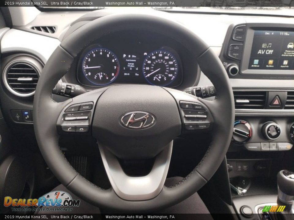 2019 Hyundai Kona SEL Steering Wheel Photo #19