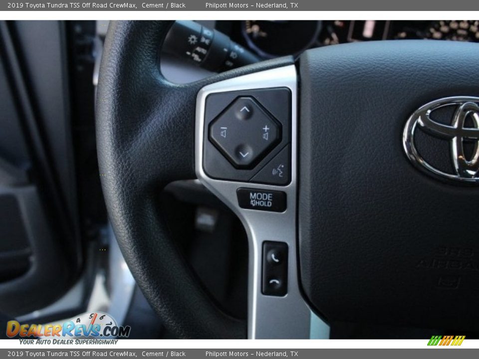 2019 Toyota Tundra TSS Off Road CrewMax Steering Wheel Photo #16