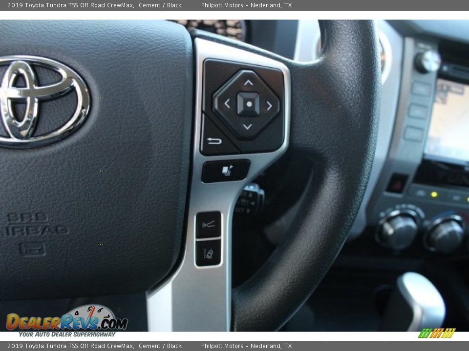 2019 Toyota Tundra TSS Off Road CrewMax Steering Wheel Photo #17