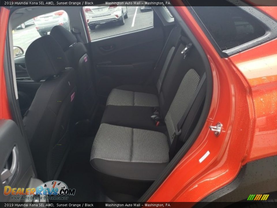 2019 Hyundai Kona SEL AWD Sunset Orange / Black Photo #14