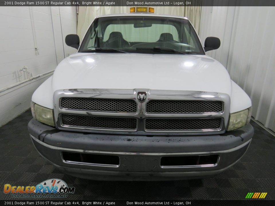 2001 Dodge Ram 1500 ST Regular Cab 4x4 Bright White / Agate Photo #5