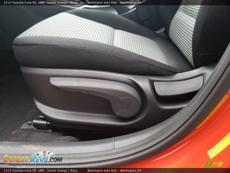 2019 Hyundai Kona SEL AWD Sunset Orange / Black Photo #16