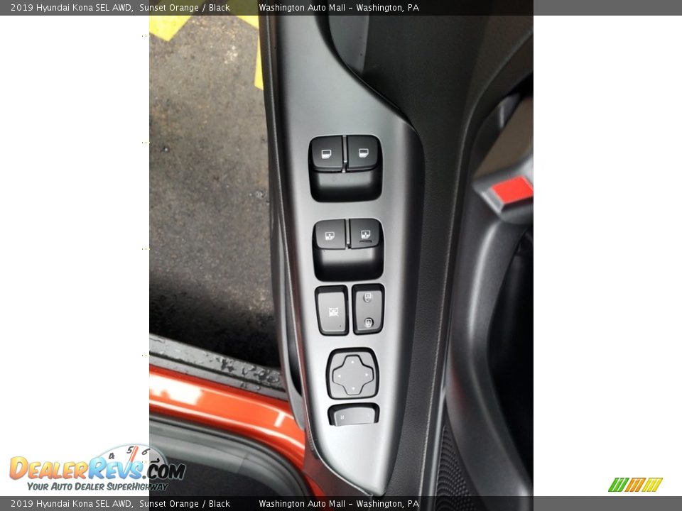 2019 Hyundai Kona SEL AWD Sunset Orange / Black Photo #17