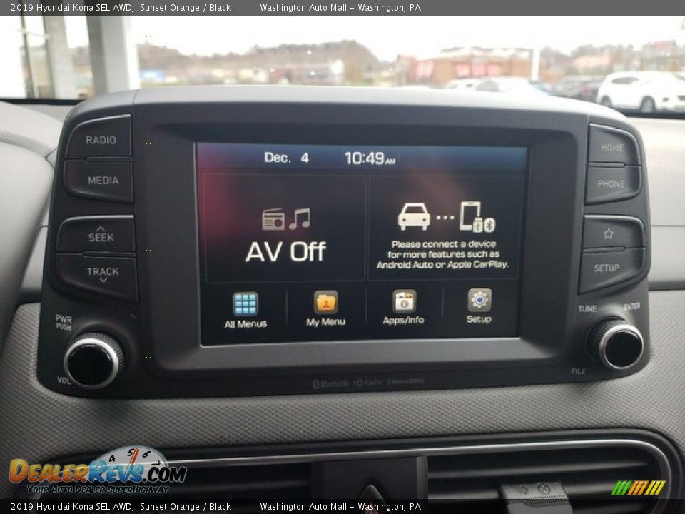 2019 Hyundai Kona SEL AWD Sunset Orange / Black Photo #21