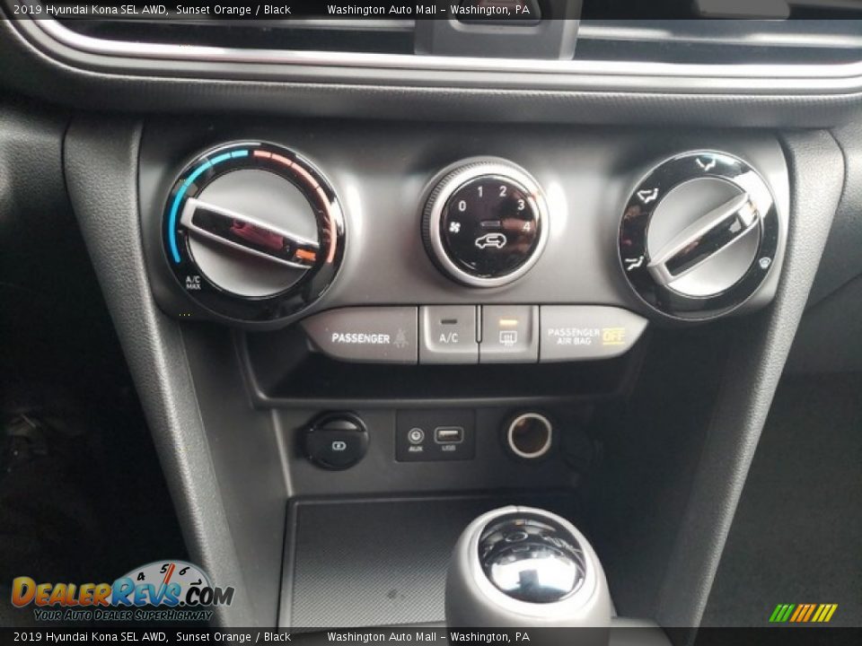 2019 Hyundai Kona SEL AWD Sunset Orange / Black Photo #23