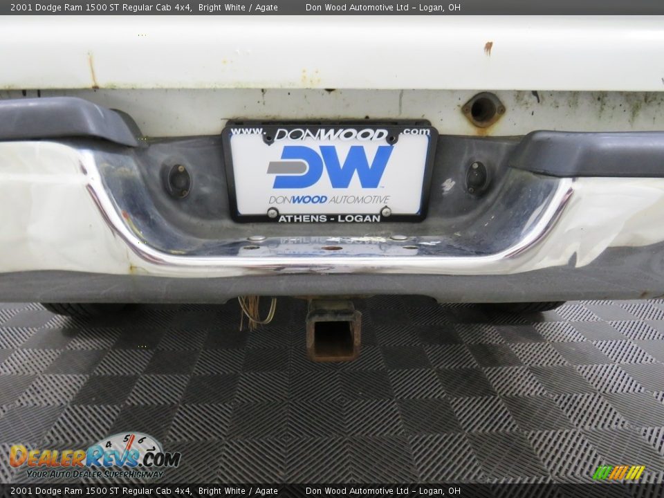 2001 Dodge Ram 1500 ST Regular Cab 4x4 Bright White / Agate Photo #11