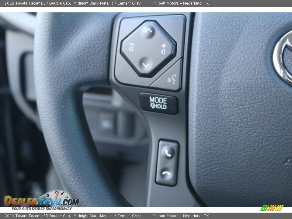 2019 Toyota Tacoma SR Double Cab Steering Wheel Photo #14