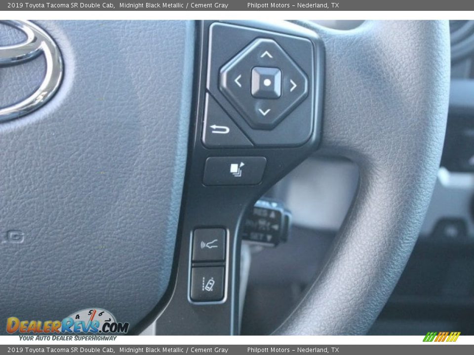 2019 Toyota Tacoma SR Double Cab Steering Wheel Photo #15