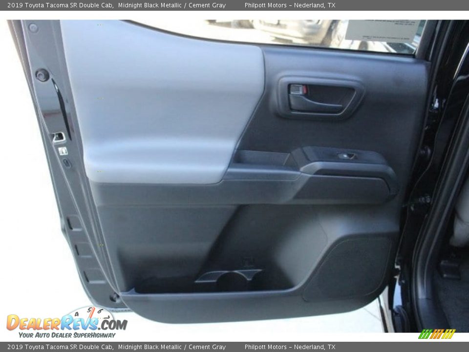 Door Panel of 2019 Toyota Tacoma SR Double Cab Photo #16