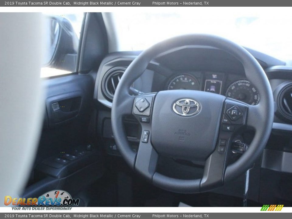 2019 Toyota Tacoma SR Double Cab Steering Wheel Photo #19