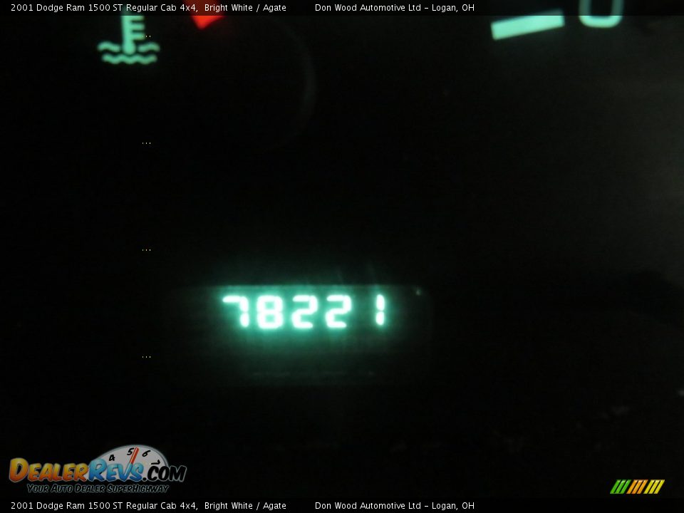 2001 Dodge Ram 1500 ST Regular Cab 4x4 Bright White / Agate Photo #23