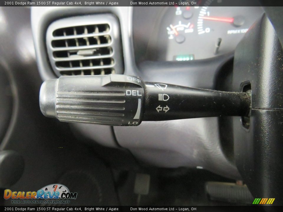 2001 Dodge Ram 1500 ST Regular Cab 4x4 Bright White / Agate Photo #24